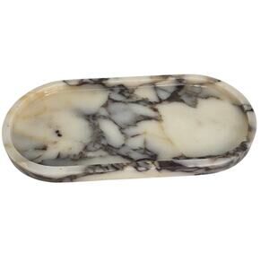 Viola Marble Small Jewelry Soap Makeup Tray Holder Organizer Bathroom Holder